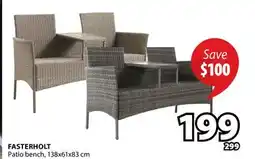 JYSK FASTERHOLT Patio bench offer