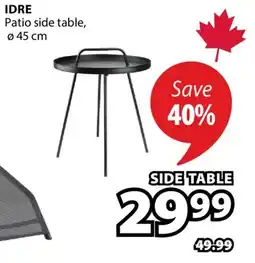 JYSK IDRE Patio side table offer