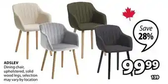 JYSK ADSLEV Dining Chair offer