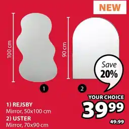 JYSK REJSBY Mirror offer