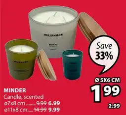 JYSK MINDER Candle, scented ø5x6 cm offer