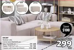 JYSK SKEJBY Modular sofa offer