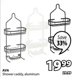 JYSK AVA Shower caddy, aluminum offer