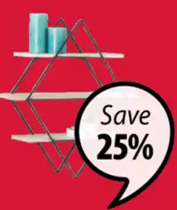 JYSK SIGMUND 3-tier wall shelf offer