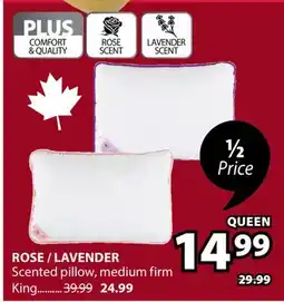 JYSK ROSE / LAVENDER Scented pillow offer