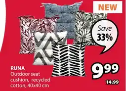 JYSK RUNA Outdoor seat cushion offer