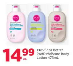 Rexall EOS Shea Better 24HR Moisture Body Lotion offer