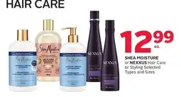 Rexall SHEA MOISTURE or NEXXUS Hair Care or Styling offer