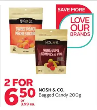 Rexall NOSH & CO. Bagged Candy offer