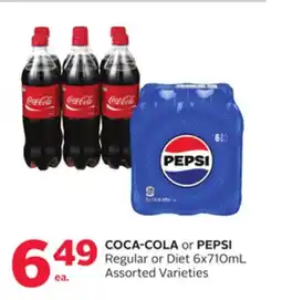 Rexall COCA-COLA or PEPSI offer