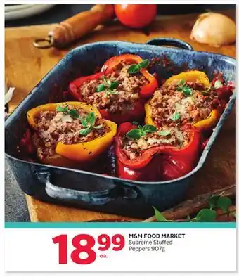 Rexall M&M FOOD MARKET Supreme Stuffed Peppers offer