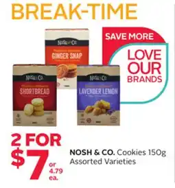 Rexall NOSH & CO. Cookies offer