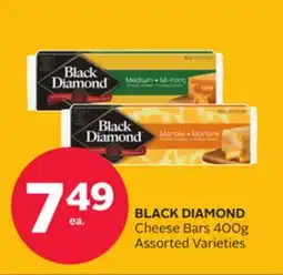 Rexall BLACK DIAMOND Cheese Bars offer