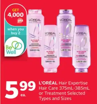 Rexall L'OREAL Hair Expertise Hair Care offer
