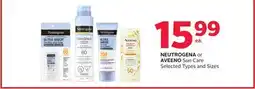Rexall NEUTROGENA or AVEENO Sun Care offer