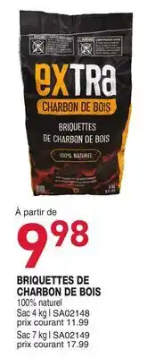 Matério BRIQUETTES DE CHARBON DE BOIS offer