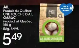 IGA GARLIC offer