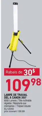 Matério LAMPE DE TRAVAIL DEL À CANON 360° offer