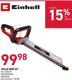 Matério TAILLE-HAIE 24 EINHELL offer