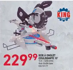 Matério SCIE À ONGLET COULISSANTE 10 KING CANADA offer