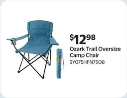 Walmart Ozark Trail Oversize Camp Chair offer