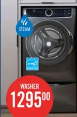 The Brick Electrolux 5.2 Cu. Ft. Front-Load High-Efficiency Steam Washer - Titanium - Stackable - ELFW7637AT offer