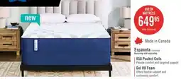 The Brick Sealy Posturepedic 850 Series Espanola Tight Top Medium Queen Mattress offer