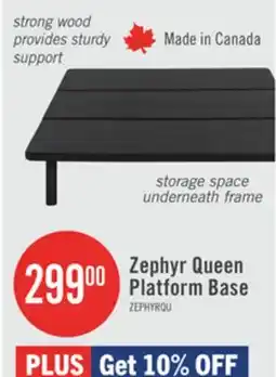 The Brick Zephyr Full Platform Base offer