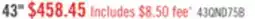 The Brick LG 43 QNED75B Mini-LED 4K Smart webOS TV (43QNED75BUA.ACC) – 2026 Model offer