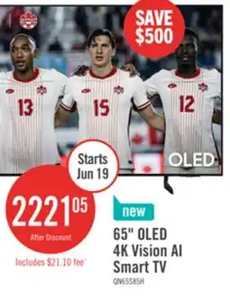 The Brick Samsung 65 OLED S85H 4K Vision AI Smart TV (QN65S85HAEXZC) – 2026 Model offer