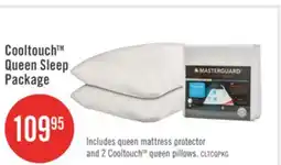 The Brick Cooltouch Queen Sleep Package offer