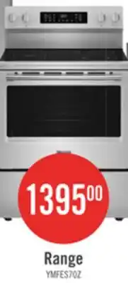 The Brick Maytag Range offer
