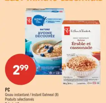 Pharmaprix PC Instant Oatmeal offer