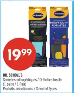 Pharmaprix DR. SCHOLL'S Orthotics Insole offer