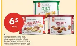 Pharmaprix PC Mixed Nuts, Roasted Cashews or Almonds offer