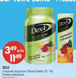 Pharmaprix DEX4 Glucose Tablets offer