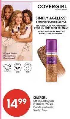 Pharmaprix COVERGIRL SIMPLY AGELESS SKIN PERFECTOR ESSENCE offer