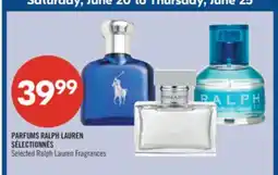 Pharmaprix Selected Ralph Lauren Fragrances offer