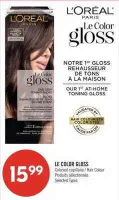 Pharmaprix LE COLOR GLOSS Hair Colour offer
