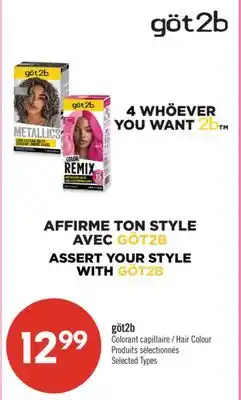 Pharmaprix göt2b Hair Colour offer