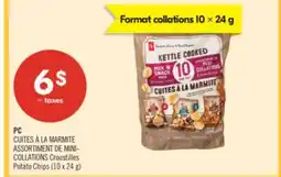 Pharmaprix PC CUITES À LA MARMITE ASSORTIMENT Potato Chips offer