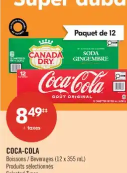 Pharmaprix COCA-COLA Beverages offer