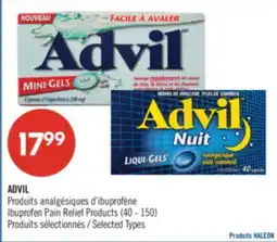 Pharmaprix ADVIL Ibuprofen Pain Relief Products (40 - 150) offer