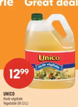 Pharmaprix UNICO Vegetable Oil offer