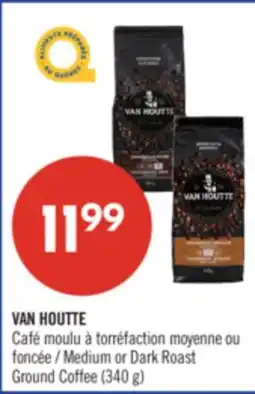 Pharmaprix VAN HOUTTE Medium or Dark Roast Ground Coffee offer