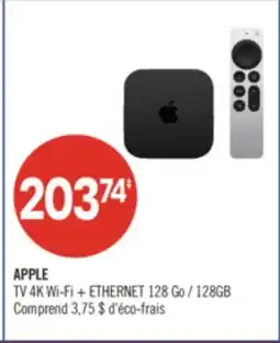 Pharmaprix APPLE TV 4K Wi-Fi + ETHERNET offer