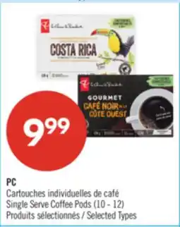 Pharmaprix PC Single Serve Coffee Pods offer