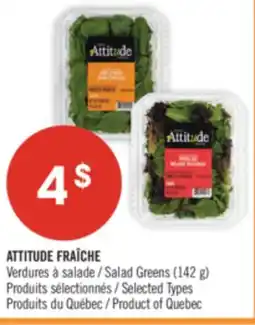 Pharmaprix ATTITUDE FRAÎCHE Salad Greens offer