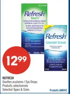 Pharmaprix REFRESH Eye Drops offer
