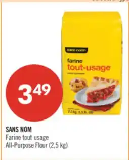 Pharmaprix NO NAME All-Purpose Flour (2,5 kg) offer